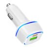 Cargador de teléfono para auto - Carga rápida Tipo-C y USB - Imagen 3