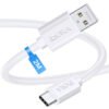 Cable USB Tipo C 2.1A - 2 Metros - 1hora