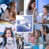 Audífonos inalambricos Bluetooth Cat Me-1 con luces Led - Imagen 6