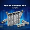 Batería AAA 1.5V Carbón Zinc Kendal R03 Pilas - Imagen 3