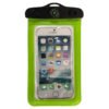 Estuche impermeable verde para teléfono Maxam HW-101