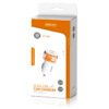 Cargador de auto - 2 puertos USB / 2.4AU CC-2209 Maxam naranja - Imagen 2