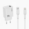 Cargador de iPhone 18W USB - Lightning IRM Carga Rápida IR25 - Imagen 3