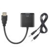 Adaptador HDMI a VGA con Audio IRM Cable Convertidor