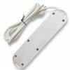 Alargador 4 Tomas 2 Usb 150cm Cable Extensión Zapatilla - Imagen 3