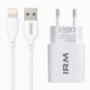 Cargador dual USB IRM IR22-07168 2.4A compatible con iPhone - Imagen 2