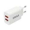 Cargador dual USB IRM IR22-07168 2.4A compatible con iPhone - Imagen 4