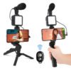 Kit de grabación de video AY-49 con luz micrófono y trípode - Imagen 2