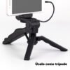 Kit de grabación de video AY-49 con luz micrófono y trípode - Imagen 3
