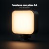 Kit de grabación de video AY-49 con luz micrófono y trípode - Imagen 8