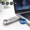 Pendrive USB 2.0 32GB Metálico Compatible Windows Mac - Imagen 4