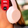 Audifonos Bluetooth Inalambricos Blik Soul250 Rosados - Imagen 8