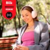 Audifonos Bluetooth Inalambricos Blik Soul250 Rosados - Imagen 7