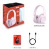 Audifonos Bluetooth Inalambricos Blik Soul250 Rosados - Imagen 6