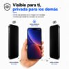 Lámina Hidrógel Mate Antiespía para iPhone desde 6S hasta 17 Pro Max | Corte Personalizado - Imagen 7