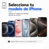 Lámina Hidrógel Mate Antiespía para iPhone desde 6S hasta 17 Pro Max | Corte Personalizado - Imagen 5