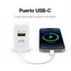 Adaptador de Carga Rápida 20W PD + QC 3.0 USB-C y USB-A - Imagen 5