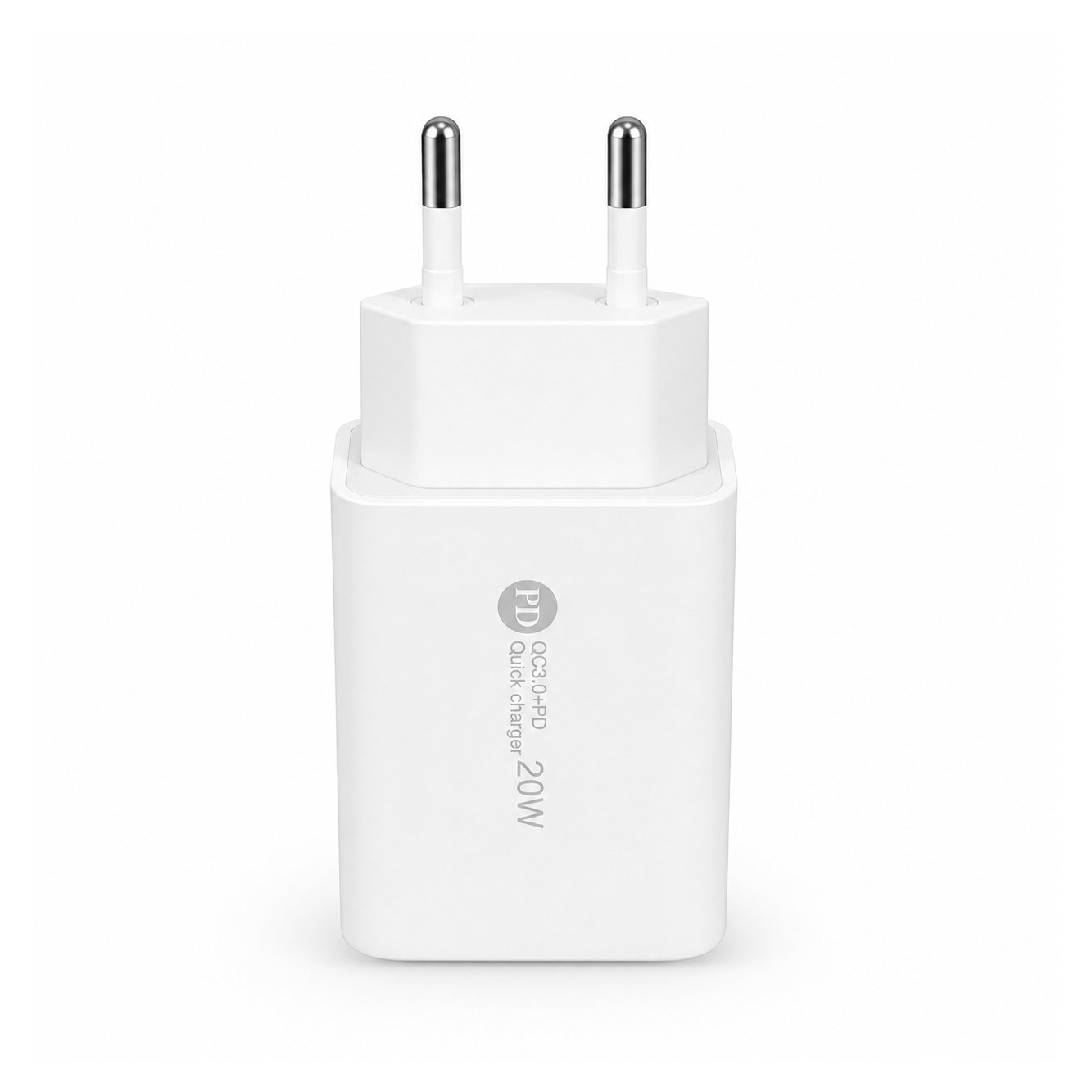 cargadores_0000s_0004_Capa 165 Adaptador de Carga Rápida 20W PD + QC 3.0 USB-C y USB-A - Imagen 1